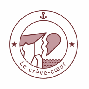 Logo officiel du Crève-cœur, quartier les Voiles, hébergement insolite à La Cité des Énergies.